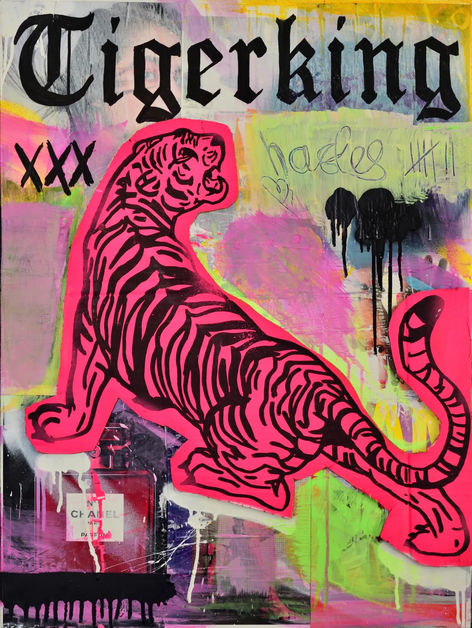 TIGERKING – handgefertigtes Original von Tobias Kutz