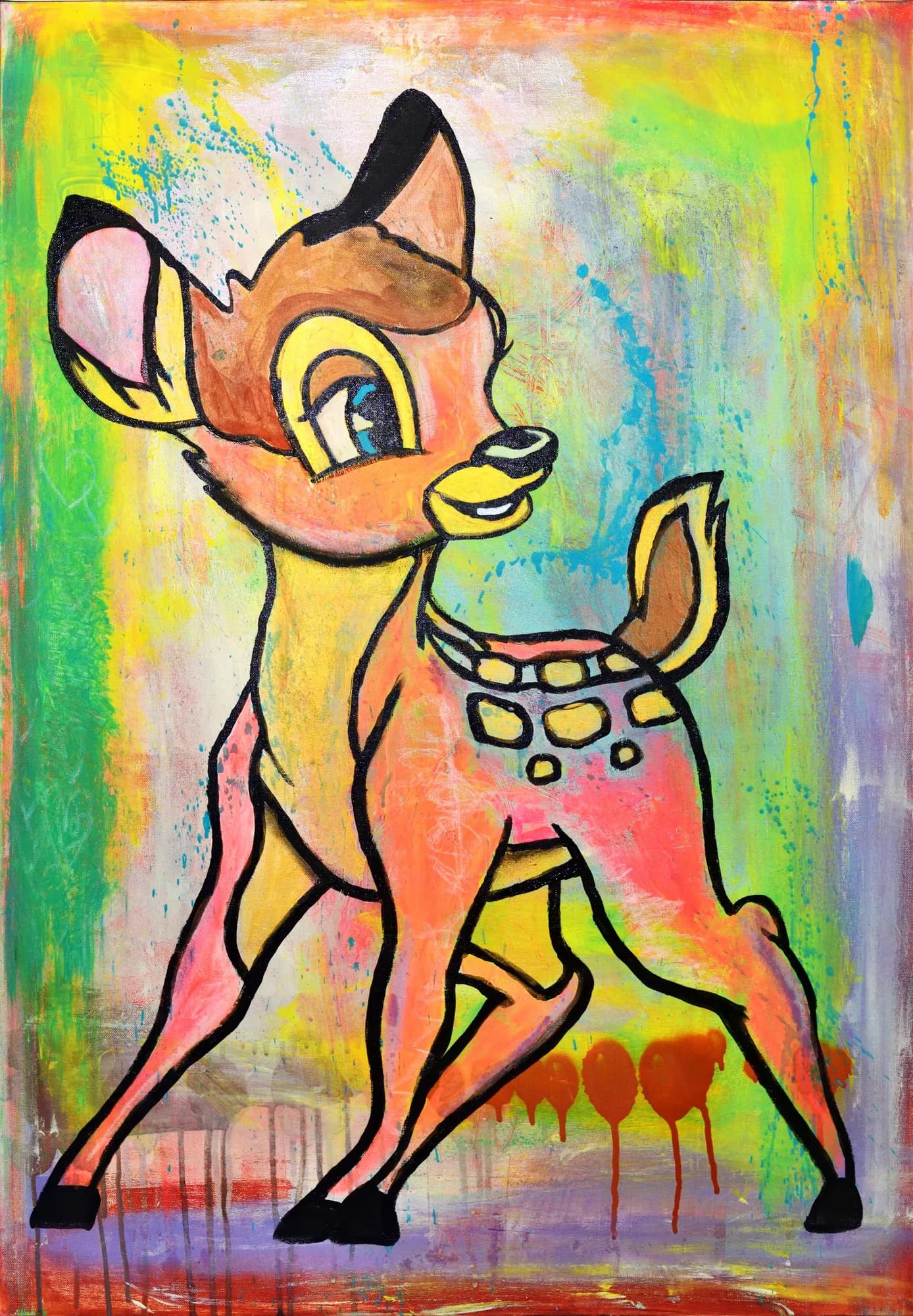 Bambi – handgefertigtes Original von Tobias Kutz